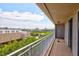 Spacious balcony with treetop and city views at 330 Concord St # 5 A, Charleston, SC 29401