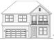 Two-story home with garage and balcony at 371 Wappoo Trace Ln, Summerville, SC 29486