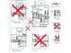 Detailed floor plans showing various optional layouts at 710 Maynard Ln, Summerville, SC 29486