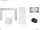 Interior finishes including fireplace, doors, sink, and hardware at 452 Ripple Park Dr, Summerville, SC 29486