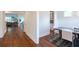 Bright dining room with hardwood floors and a charming table, perfect for Gathering meals at 383 Wappoo Trace Ln, Summerville, SC 29486