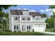 Two-story light green house with gray roof and white accents at 1400 Dahlia Rd, Mount Pleasant, SC 29464