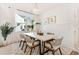 Bright dining room with a large window and stylish decor at 130 Cantona Dr, Summerville, SC 29483