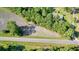 Aerial view of a vacant lot next to a road at 1144 Old Mill Rd, Saint Stephen, SC 29479