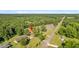 Aerial view of a house lot with road access at 1144 Old Mill Rd, Saint Stephen, SC 29479