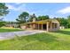 Brick ranch house with a carport and large backyard at 1144 Old Mill Rd, Saint Stephen, SC 29479