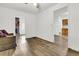 Open living room with views to kitchen and other rooms at 1144 Old Mill Rd, Saint Stephen, SC 29479