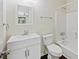 Bathroom with white vanity, toilet, and bathtub at 2317 Tall Sail Dr # 1007 G, Charleston, SC 29414