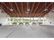 Open-air pavilion with picnic tables and cornhole games at 111 Beam St, Huger, SC 29450