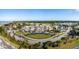 Aerial view of resort clubhouse and surrounding area at 1103 Summerwind Ln, Seabrook Island, SC 29455