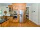 Spacious kitchen with stainless steel appliances and light wood cabinets at 3064 Marshgate Dr, Seabrook Island, SC 29455