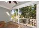 Relaxing screened porch with wooded views at 3064 Marshgate Dr, Seabrook Island, SC 29455