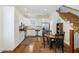 Bright kitchen features stainless steel appliances and a breakfast nook at 291 Coming St, Charleston, SC 29403