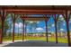 Covered pavilion with a view of community and homes at 400 Swaying Pine Ln, Summerville, SC 29486
