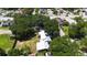 Aerial view of a house and surrounding neighborhood at 110 Groves St, Walterboro, SC 29488
