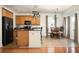 Eat-in kitchen with granite countertops, stainless steel appliances, and an island at 131 Tin Can Aly, Summerville, SC 29483