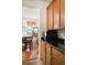 Walk-in pantry with wood cabinets and granite countertops at 131 Tin Can Aly, Summerville, SC 29483