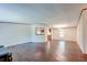 Spacious living room with hardwood floors and a cozy fireplace at 121 Paisan Rd, Summerville, SC 29483