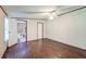 Bright bedroom featuring wood-look floors and access to bathroom at 121 Paisan Rd, Summerville, SC 29483