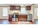 Well-equipped kitchen with stainless steel appliances and ample cabinet space at 121 Paisan Rd, Summerville, SC 29483