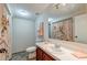 Clean bathroom with updated vanity and shower/tub combo at 121 Paisan Rd, Summerville, SC 29483