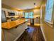 Modern kitchen with stainless steel appliances and butcher block countertops at 212 Hickory St, Walterboro, SC 29488