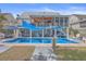 Relaxing pool area with a large deck and screened porch at 1374 Black River Dr, Mount Pleasant, SC 29466