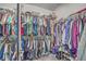 Large walk-in closet with ample hanging space and shelving at 1374 Black River Dr, Mount Pleasant, SC 29466
