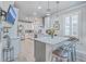 Modern kitchen with stainless steel appliances and white cabinets at 1374 Black River Dr, Mount Pleasant, SC 29466