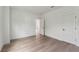 Bright bedroom with hardwood floors and two doors at 1631 Siloh Siloh Dr # 482, Mount Pleasant, SC 29466