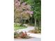 Landscaped walkway with flowering trees and bushes at 1706 Cultivation Ln # 539, Mount Pleasant, SC 29466