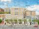 Building exterior, showing multiple units and street-level storefronts at 609 King St # 416, Charleston, SC 29403