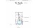 Second floor plan featuring bedrooms, hall bath, and walk-in shower at 1635 Siloh Dr # 483, Mount Pleasant, SC 29466