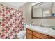 Bathroom with a shower/tub combo, toilet and vanity at 3264 Heaton Dr, Ladson, SC 29456