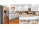 Modern kitchen with granite counters and stainless steel appliances at 512 Carolina Blvd, Isle of Palms, SC 29451