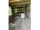 Hallway under renovation, showing exposed framing and wiring at 306 Ackerman St, Walterboro, SC 29488