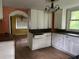 Kitchen with white cabinets, granite countertops, and stainless steel appliances at 1032 Greenhill Rd, Charleston, SC 29412