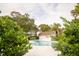 Community swimming pool with surrounding greenery at 40 Lagoon Villas, Isle of Palms, SC 29451