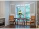 Charming breakfast nook with window seating and plantation shutters at 4714 Gold Cup Ln, Hollywood, SC 29449