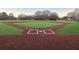 Baseball field with artificial turf infield and outfield at 4961 Baylor Ave, North Charleston, SC 29405