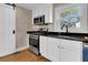 Modern kitchen with stainless steel appliances and white shaker cabinets at 4961 Baylor Ave, North Charleston, SC 29405