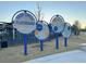 Park Circle Playground sign, made possible by Boeing at 4961 Baylor Ave, North Charleston, SC 29405