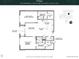 Two-bedroom, two-bathroom Indigo floor plan; 1633 sq ft at 609 King St # 603, Charleston, SC 29403