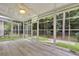 Spacious screened porch overlooking backyard at 215 Angora Way, Summerville, SC 29485