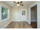 Dining area with vinyl flooring and access to other rooms at 4418 Cindy Ln, North Charleston, SC 29418