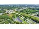 Aerial view of townhouses near highway and waterway at 2312 Meridian Rd, North Charleston, SC 29405