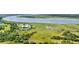 Aerial view of waterfront property with marsh and river at 2312 Meridian Rd, North Charleston, SC 29405