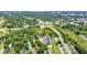 An aerial view of townhomes near a highway and waterway at 2312 Meridian Rd, North Charleston, SC 29405