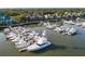 Aerial view of a full-service marina at 3350 Seabrook Island Rd, Seabrook Island, SC 29455