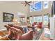 Spacious living room with hardwood floors, high ceilings, and fireplace at 3350 Seabrook Island Rd, Seabrook Island, SC 29455
